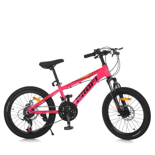 Велосипед 20 д. MTB2001-3 (1шт) алюм.рама 11",SAIGUAN 7SP,швидкознім.кол.,ярко-рожевий