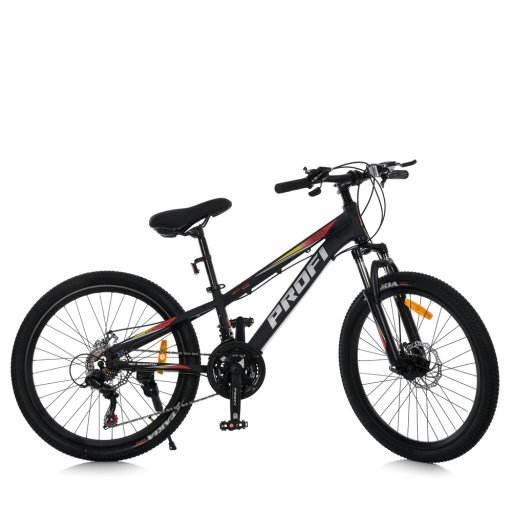 Велосипед 26 д. MTB2601-2 (1шт) алюм.рама 13",SHIMANO 21SP,швидкознім.кол.,чорний