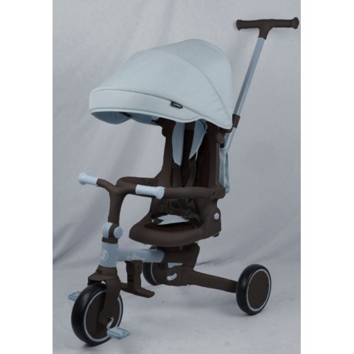 Велосипед MT 1036 blue (1шт) 3 кол.EVA (8/7),алюм.рама,поворот,складн., блакитний
